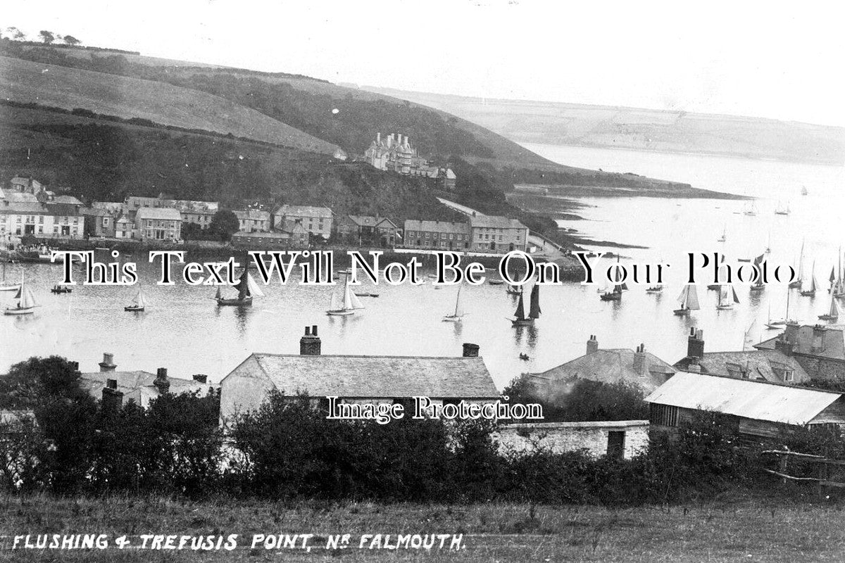 CO 2017 - Flushing & Trefusis Point, Cornwall c1910