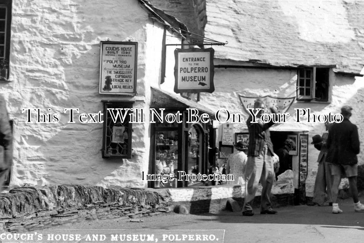 CO 209 - Couch's House & Museum, Polperro, Cornwall c1937