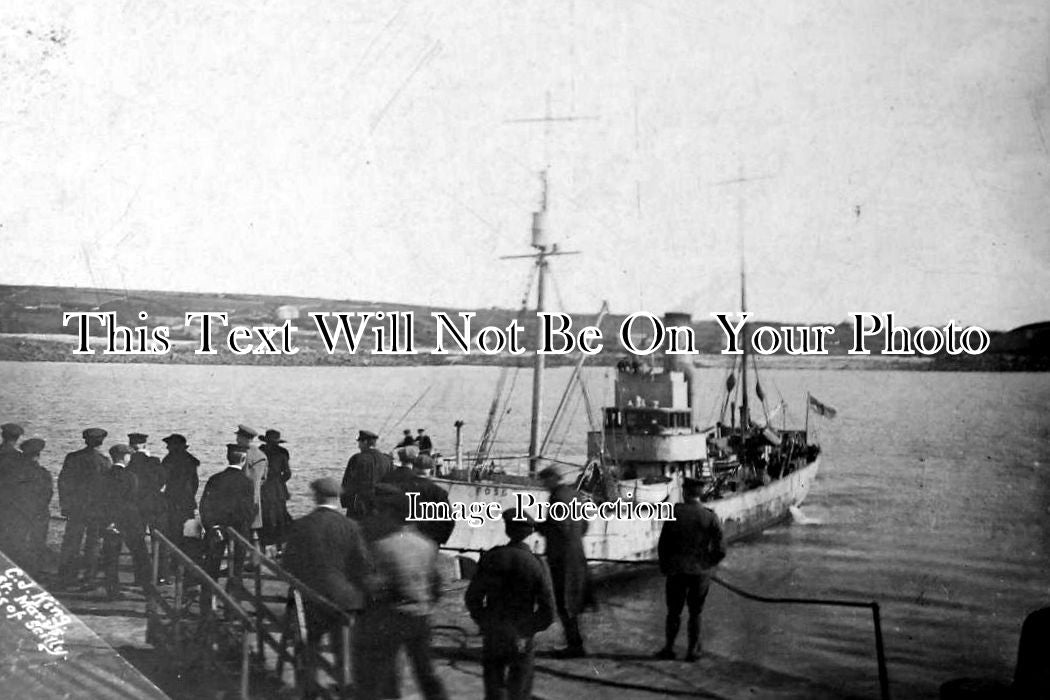 CO 21 - HMS Foss At Scilly Isles, Cornwall
