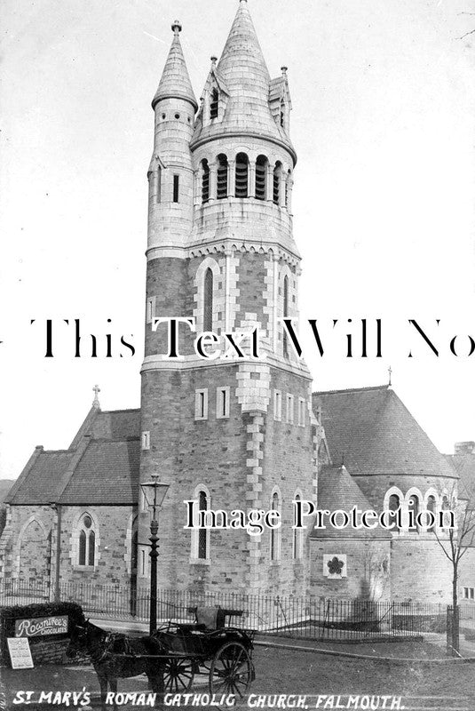 CO 2100 - St Marys Roman Catholic Church, Falmouth, Cornwall c1908