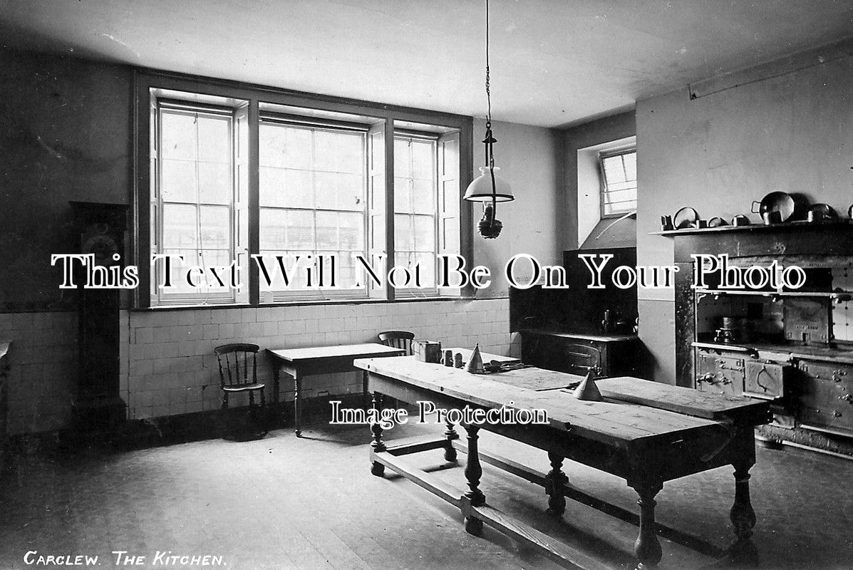 CO 211 - The Kitchen, Carclew, Cornwall c1907