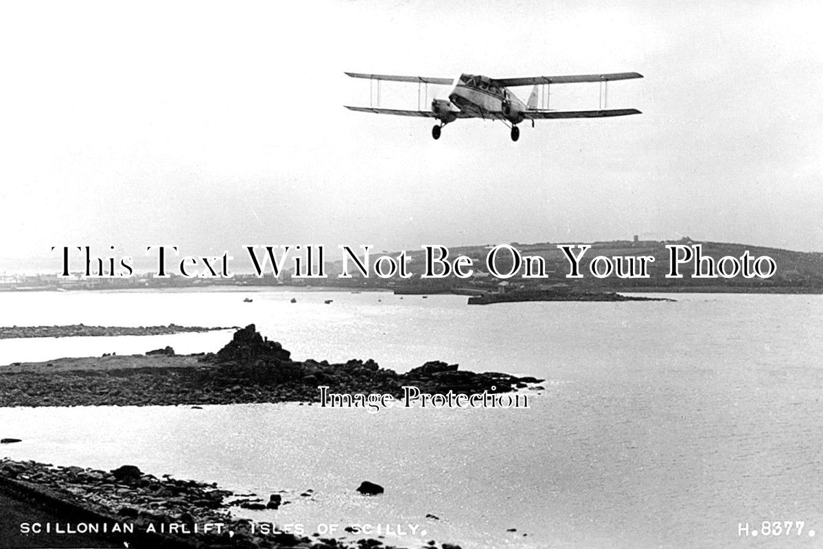 CO 2110 - Scillonian Airlift, Isles Of Scilly, Cornwall