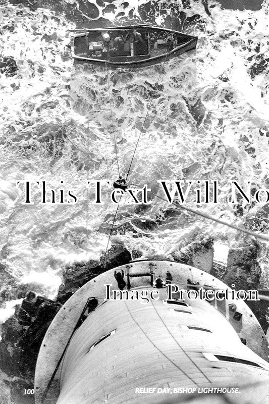 CO 2216 - Relief Day, Bishop Lighthouse, Cornwall