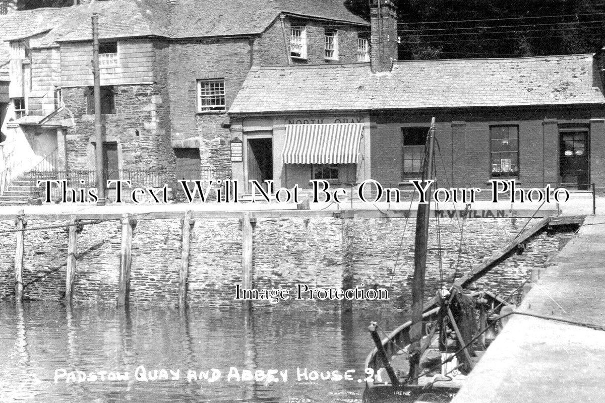 CO 2225 - Padstow Quay & Abbey House, Cornwall