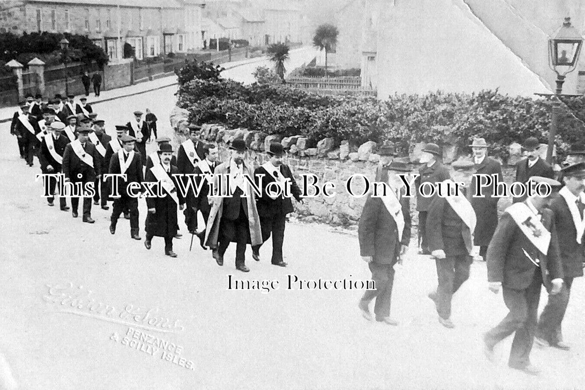 CO 2285 - Penzance Ceremonial Procession, Cornwall