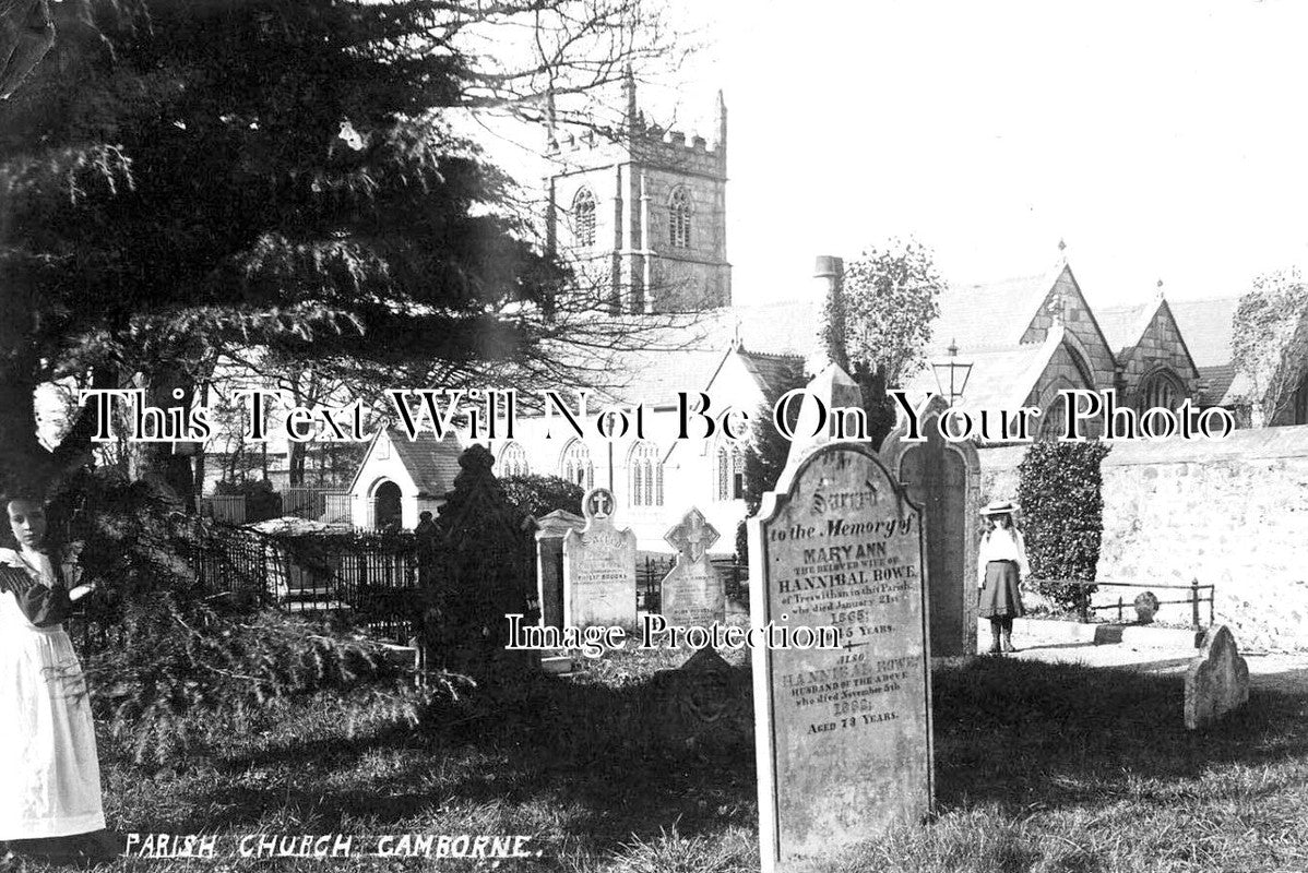 CO 2287 - Camborne Parish Church, Cornwall c1905