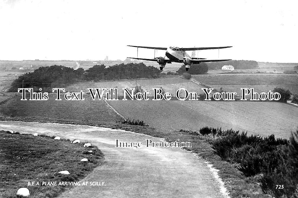 CO 2296 - St Marys Isles of Scilly Airport, BEA Rapide, Cornwall