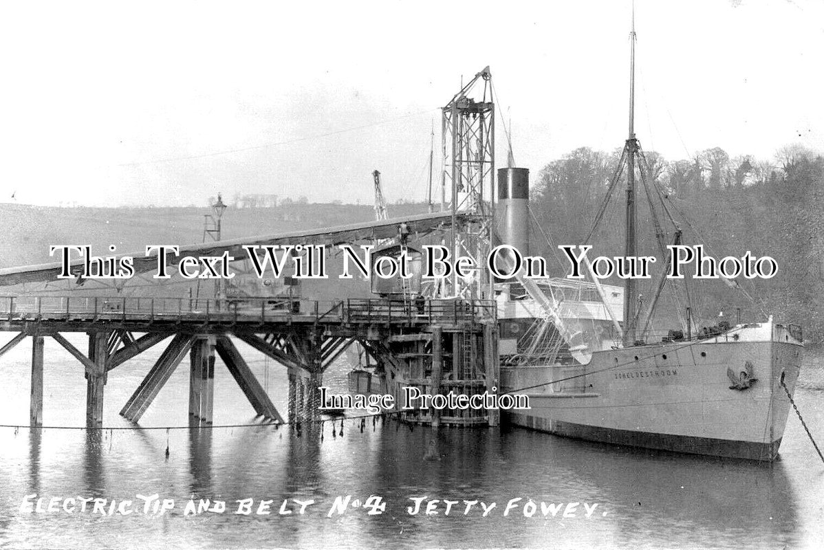 CO 2375 - Electric Tip Belt, Jetty Fowey, Cornwall