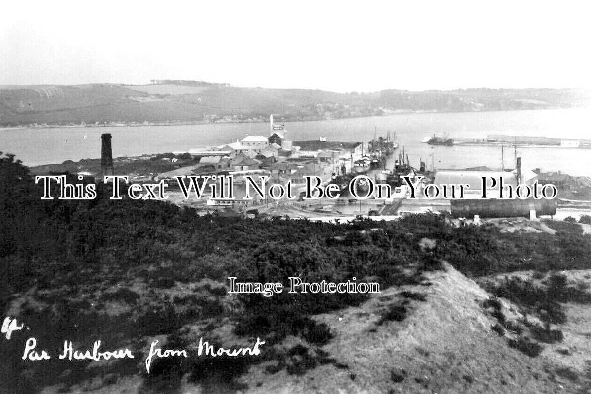 CO 2419 - Par Harbour From Mount, Cornwall