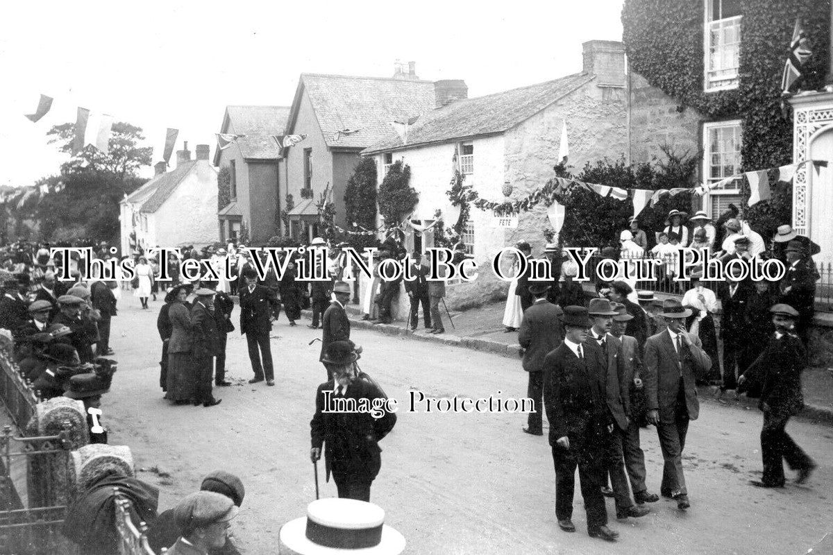 CO 2434 - Fete In Fore Street, Lelant, Cornwall