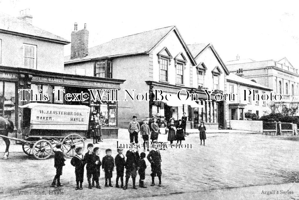 CO 2591 - West End, Hayle, Cornwall c1904