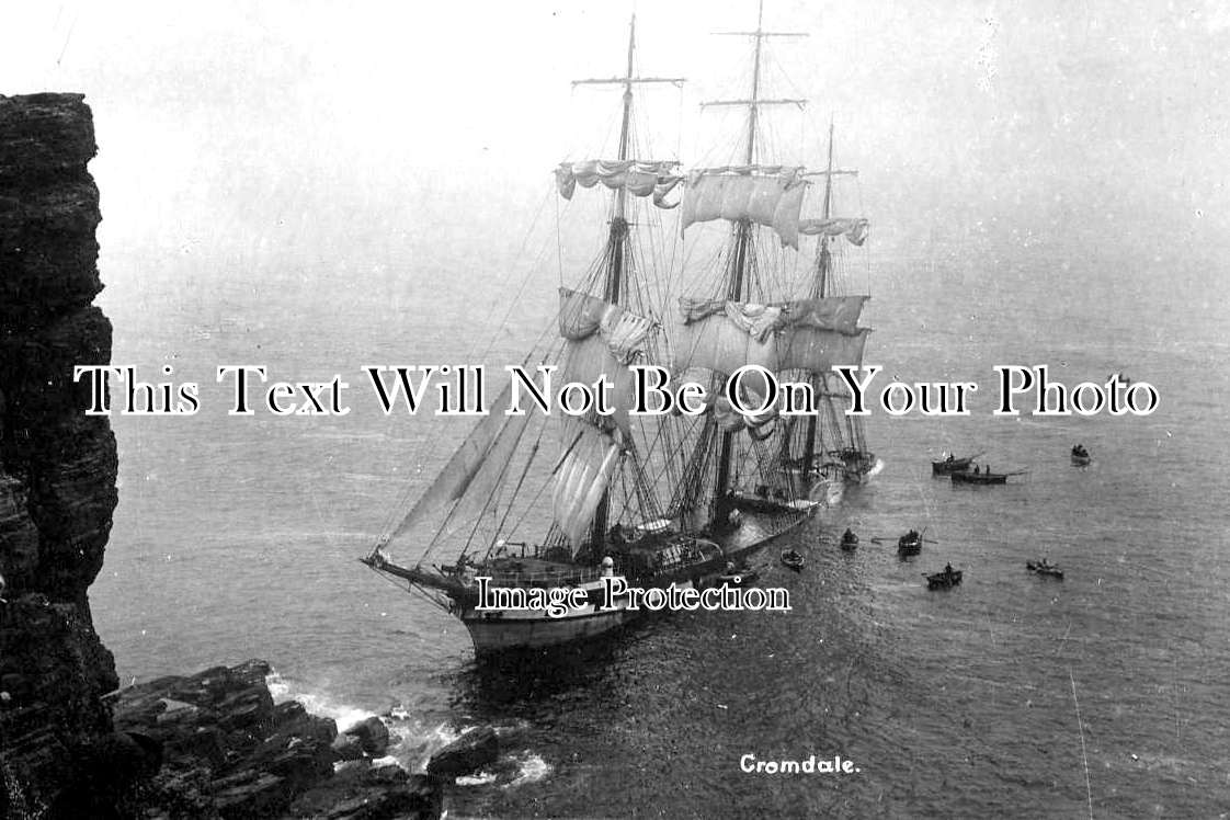 CO 2630 - Cromdale Shipwreck, Bass Point, The Lizard, Cornwall 1913