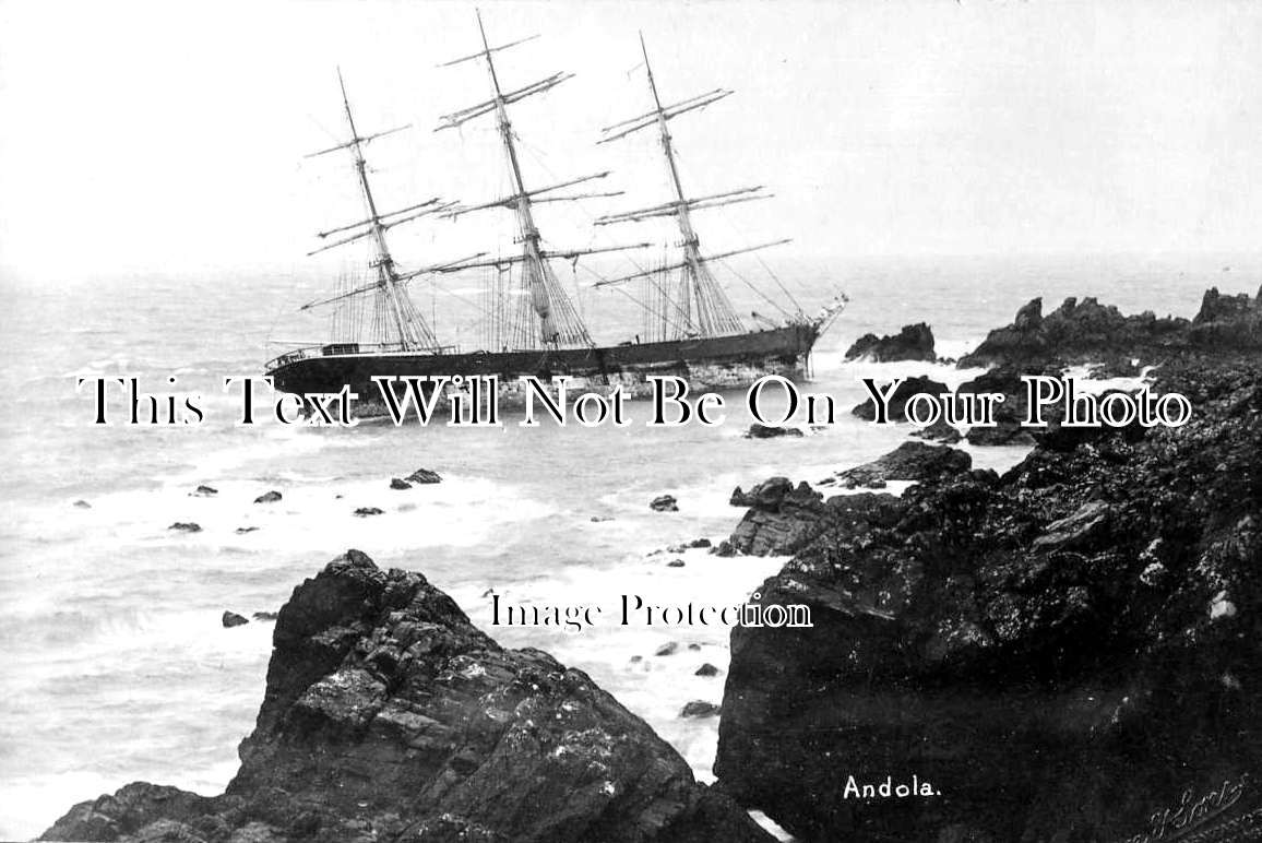 CO 2639 - Andola Shipwreck, Falmouth, Cornwall