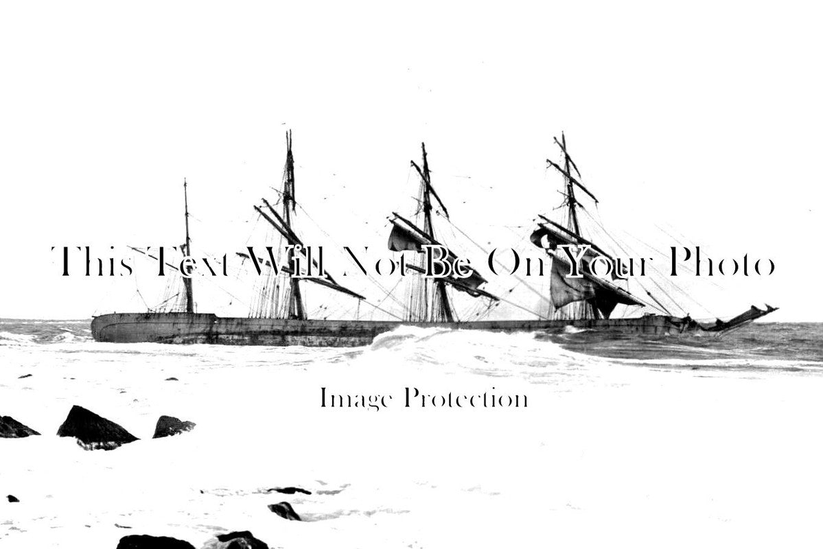 CO 2683 - Pindos Shipwreck, Coverack, Cornwall 1912