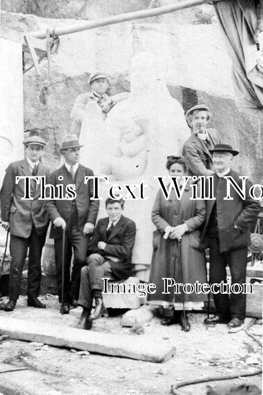 CO 269 - Group At De Lank Quarries, Near Bodmin, Cornwall