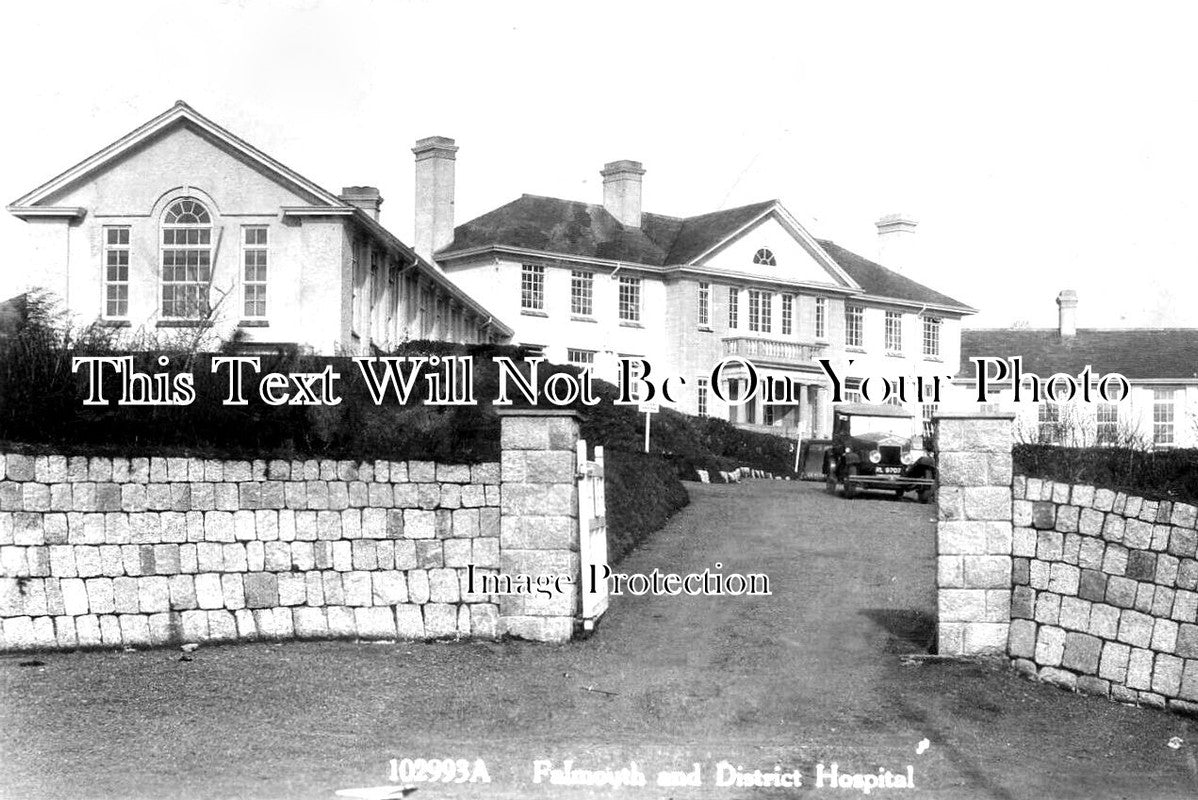 CO 2708 Falmouth District Hospital Cornwall JB Archive co-2708-falmouth-district-hospital-cornwall-jb-archive