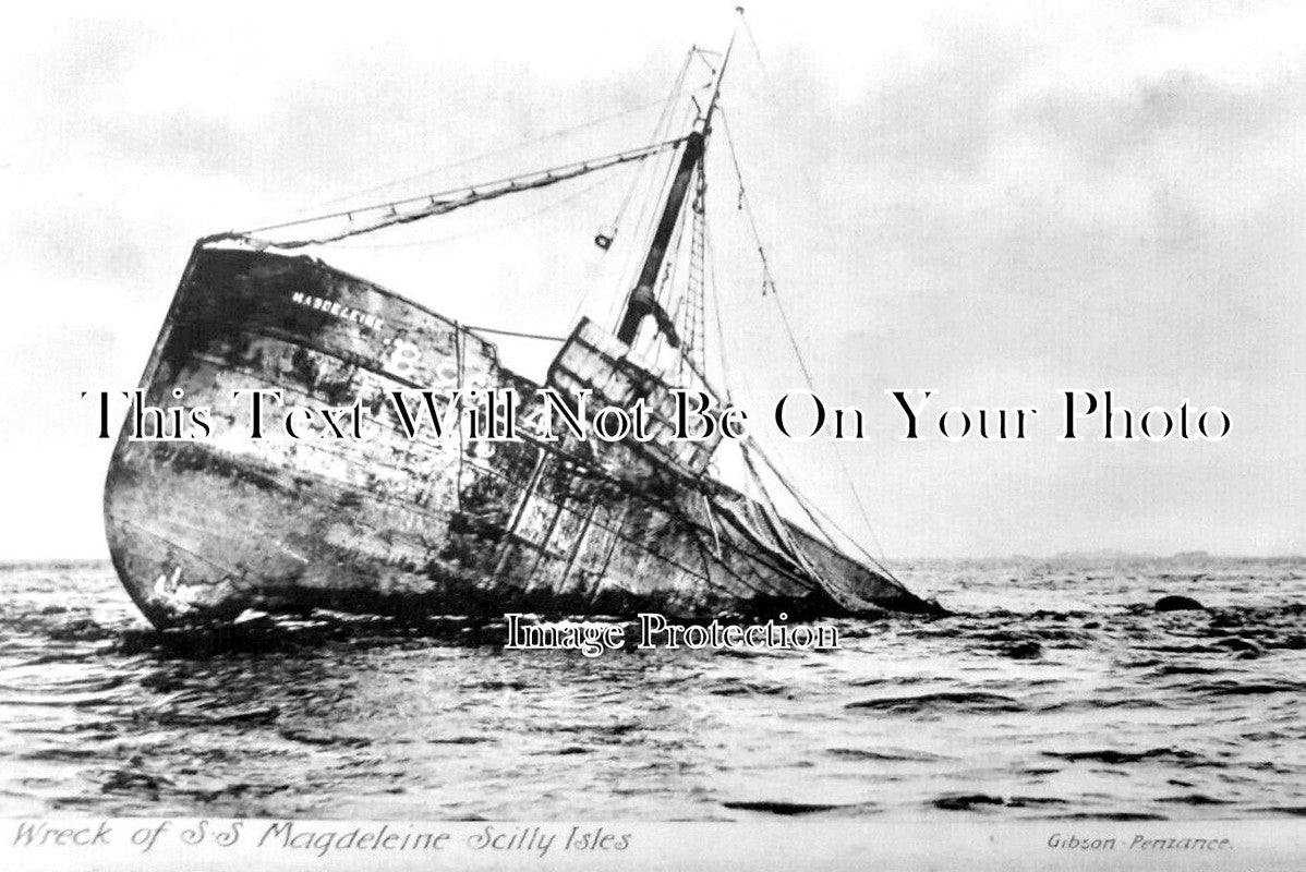 CO 2714 - SS Magdeleine Shipwreck, Scilly Isles, Cornwall