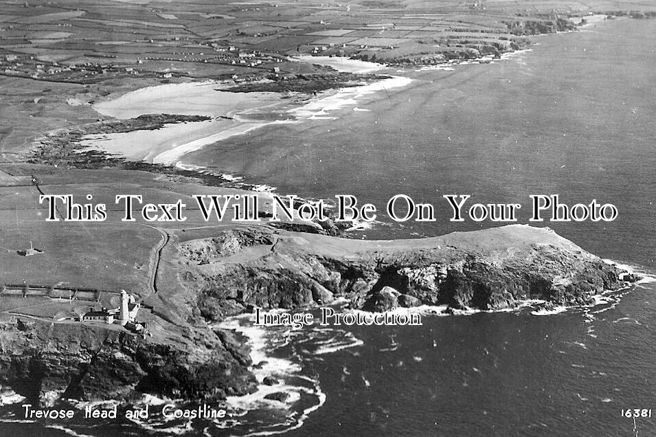 CO 2722 - Trevose Head & Coastline, Cornwall c1956