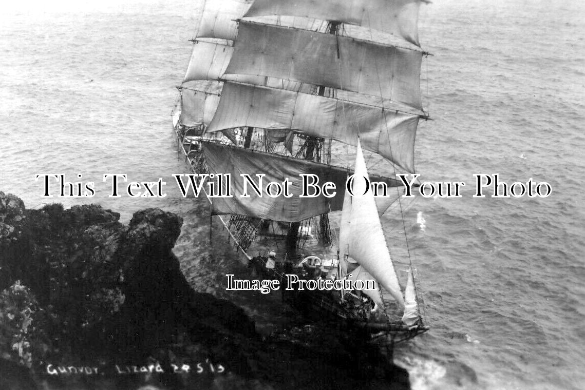CO 2735 - Gunvor Shipwreck, The Lizard, Cornwall c1913