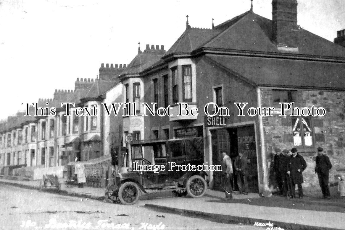 CO 2807 Beatrice Terrace Hayle Cornwall c1910 JB Archive