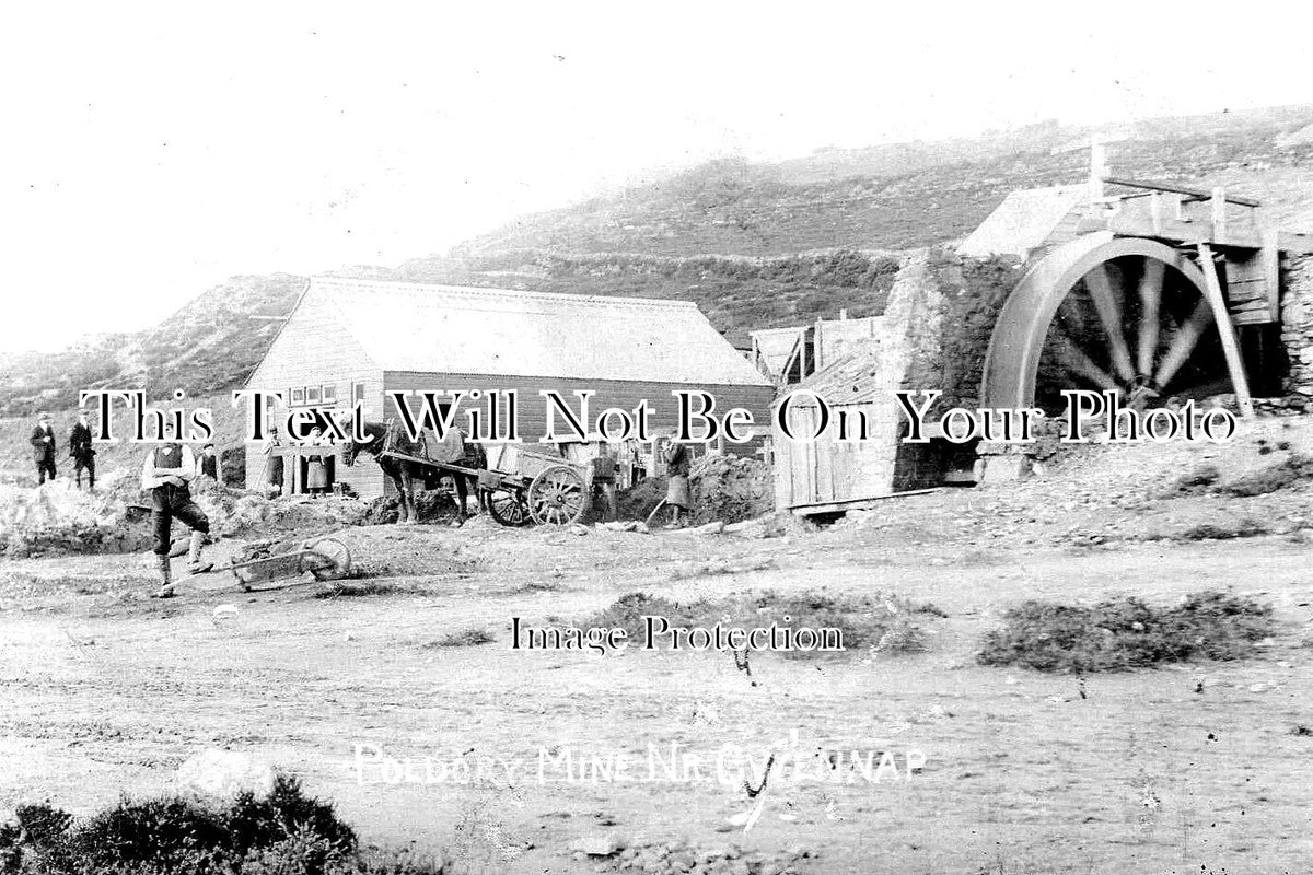 CO 2892 - Poldory Mine Near Gwennap, Cornwall
