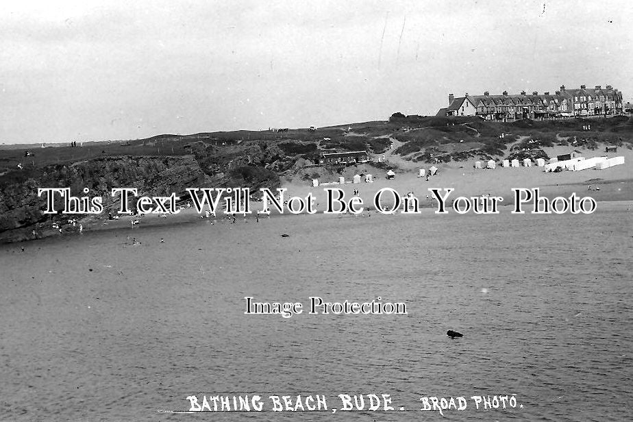 CO 290 - Bathing Beach, Bude, Cornwall
