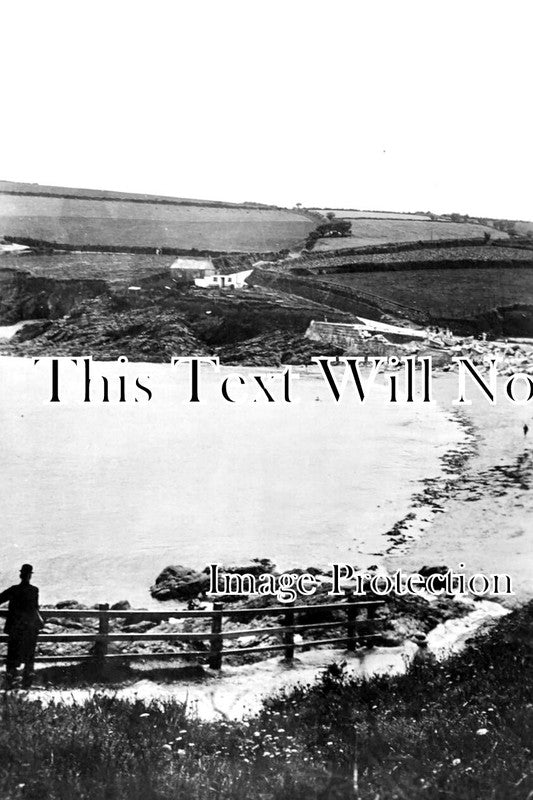 CO 2921 - Swanpool Beach & Tea House, Falmouth, Cornwall