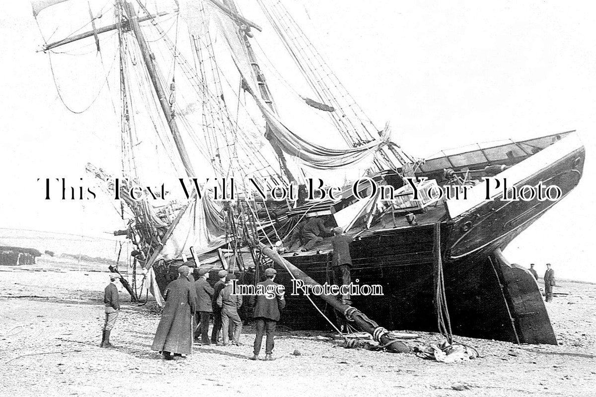CO 2958 - Olympe Church Cove Gunwalloe Shipwreck, Cornwall