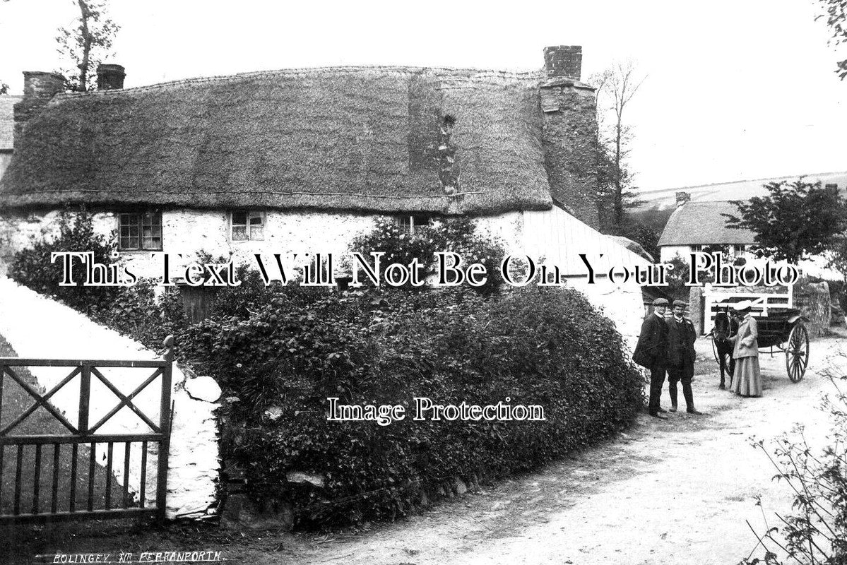 CO 2966 - Bolingey Village Near Perranporth, Cornwall c1905