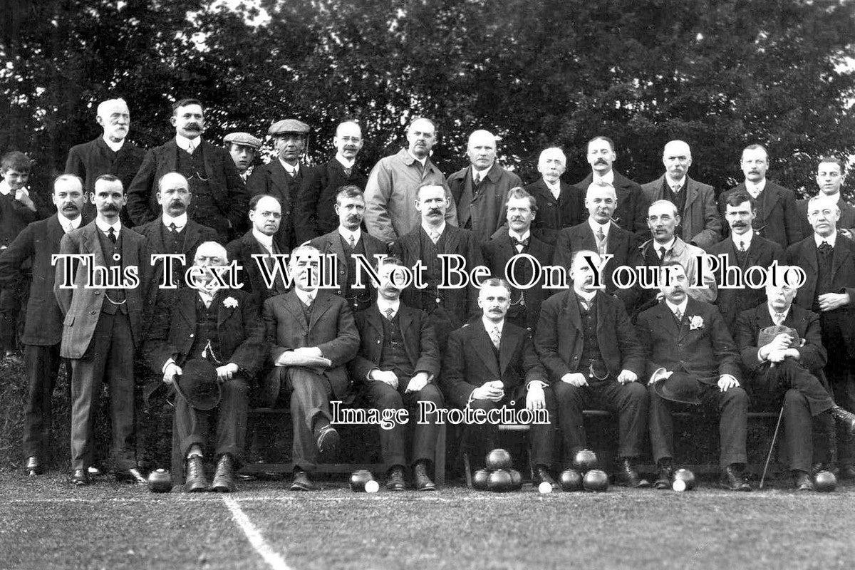 CO 2982 - Opening Of Truro Bowling Club, Cornwall 1913