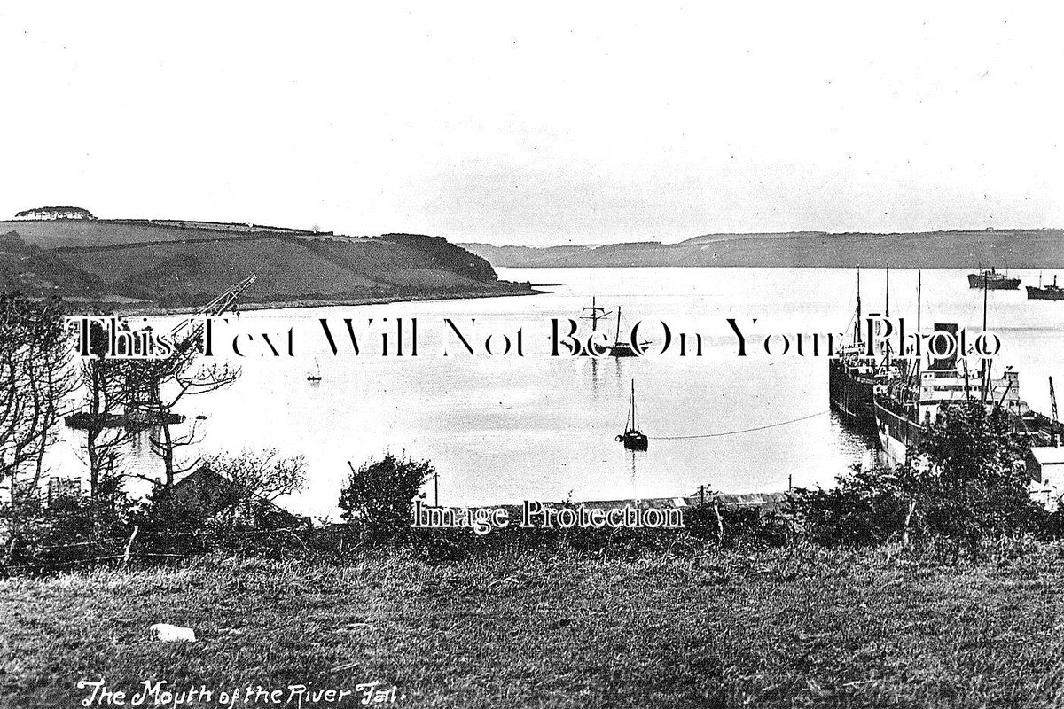 CO 2991 - The Mouth Of The River Fal, Cornwall