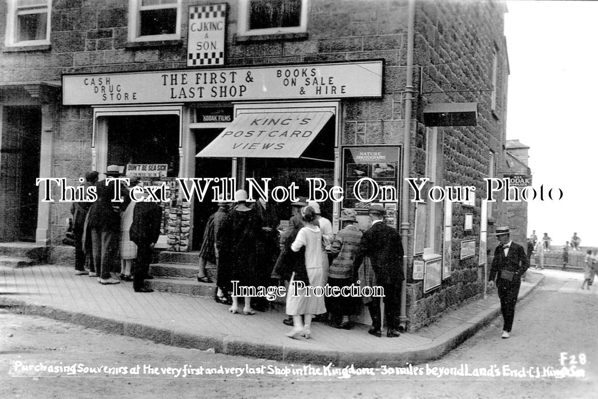 CO 3015 - First & Last Shop, Lands End, Cornwall