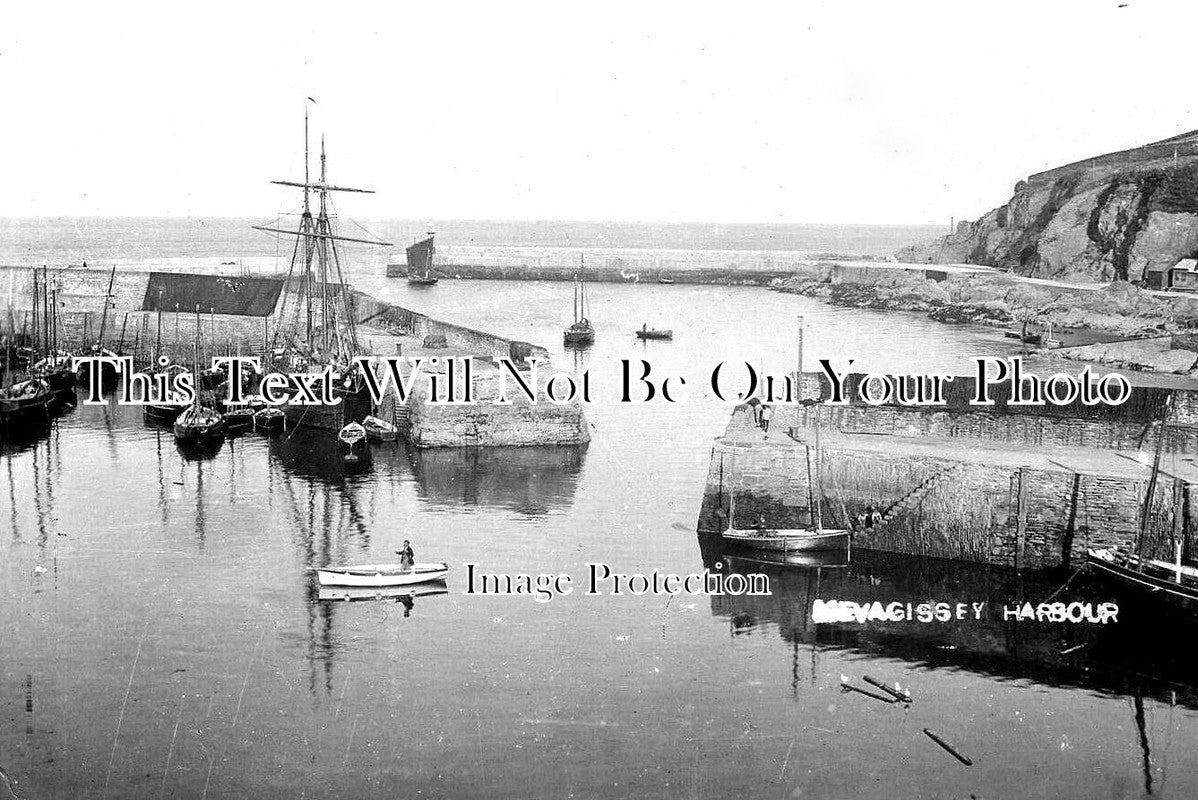 CO 3016 - Mevagissey Harbour, Cornwall