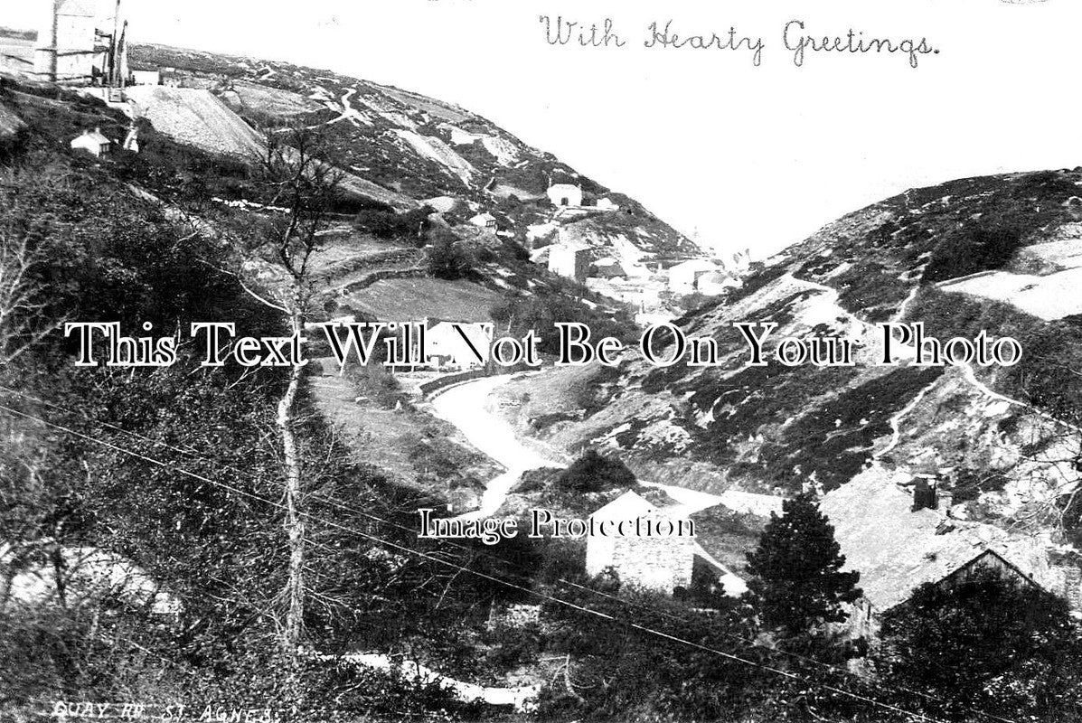 CO 3087 - Quar Road, St Agnes, Cornwall c1905