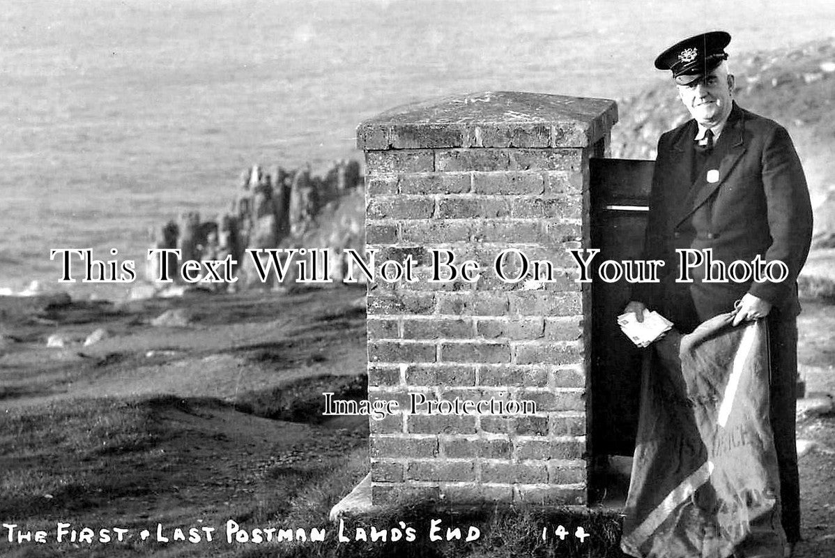 CO 3150 - The First & Last Postman, Lands End, Cornwall