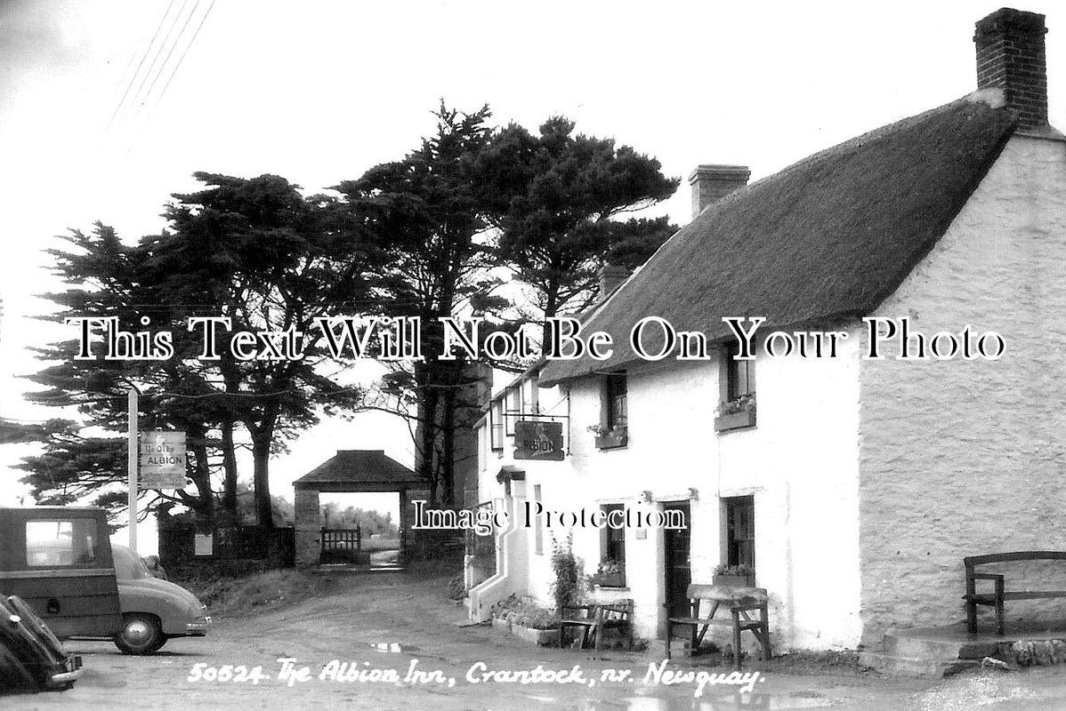 CO 3152 - The Albion Inn Pub, Crantock Near Newquay, Cornwall