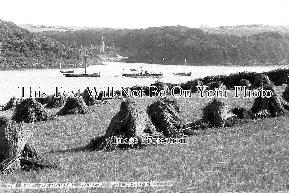 CO 3169 - On The Percuial River, Falmouth, Cornwall