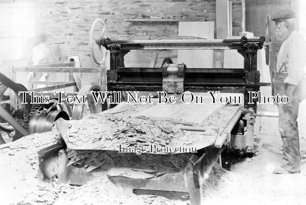 CO 3207 - Delabole Slate Quarry Machine, Cornwall