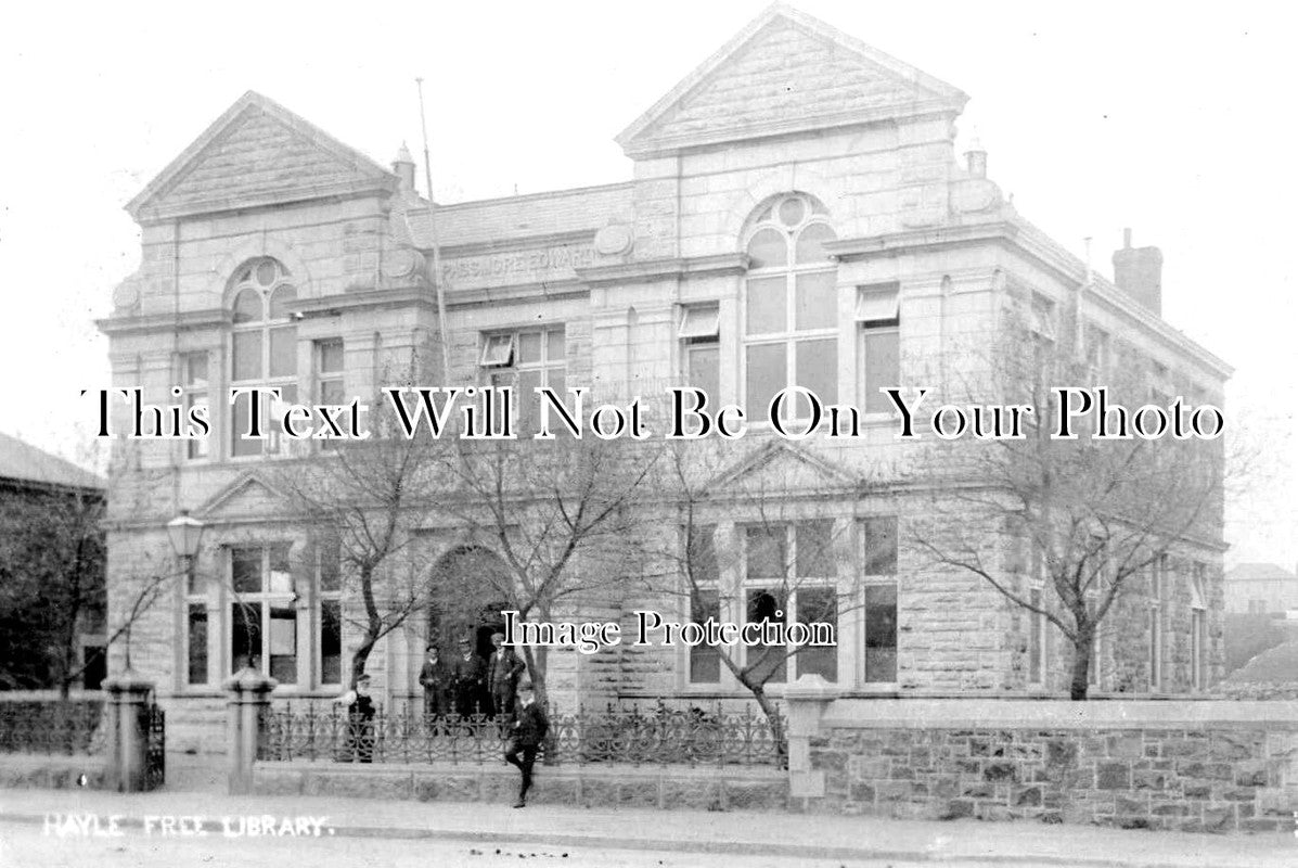 CO 3226 - Hayle Free Library, Cornwall