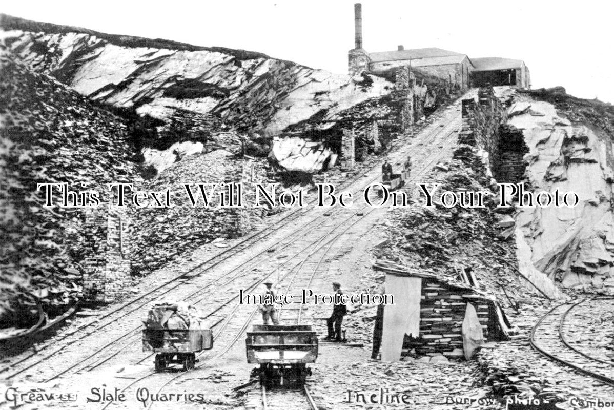 CO 3236 - Greaves Slate Quarries Incline, Camborne, Cornwall