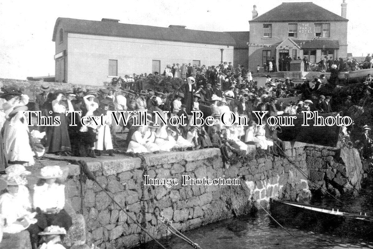 CO 3243 - The Paris Hotel, Helston, Coverack Harbour, Cornwall
