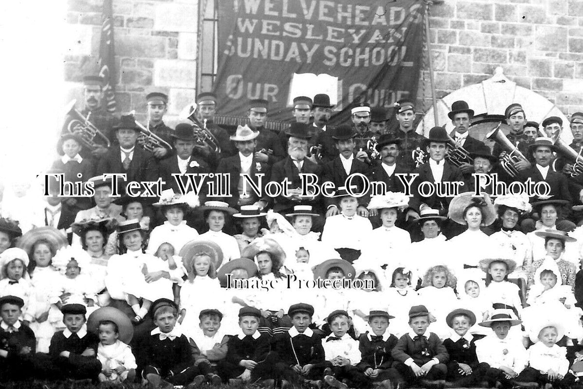 CO 3262 - Twelveheads Wesleyan Sunday School, Truro, Cornwall