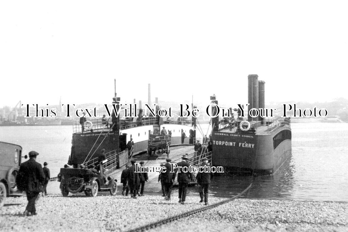 CO 3333 - Torpoint Ferry, Cornwall