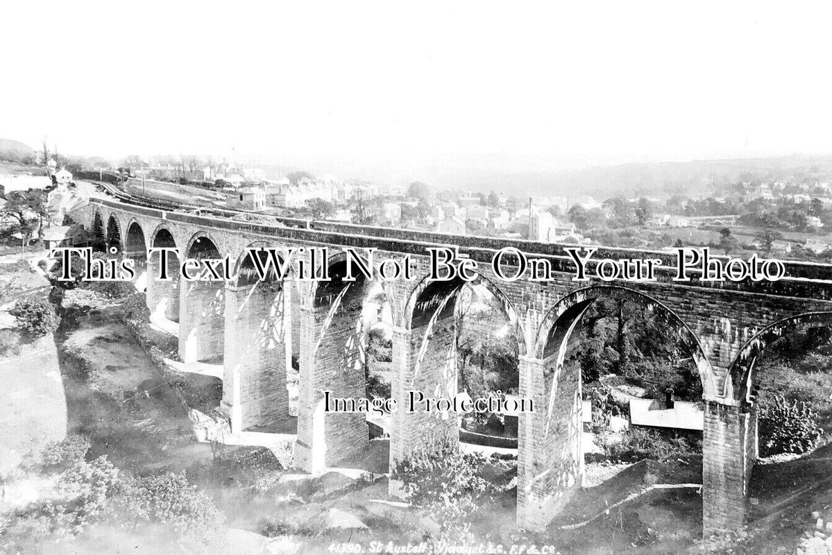 CO 3345 - St Austell Viaduct Railway Bridge, Cornwall