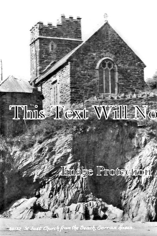 CO 3392 - St Just Church, Gorran Haven, St Austell, Cornwall