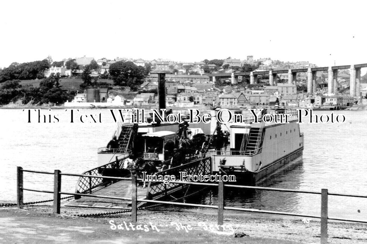 CO 3398 - Saltash Ferry, Cornwall c1937