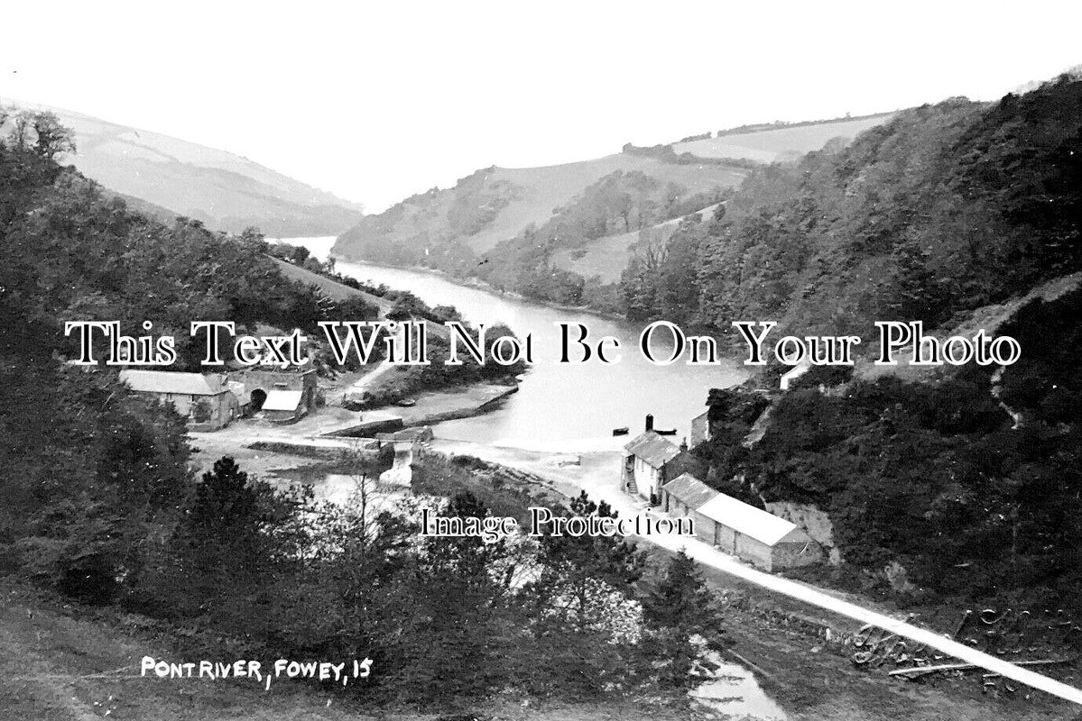 CO 3414 - Pont River, Fowey, Cornwall