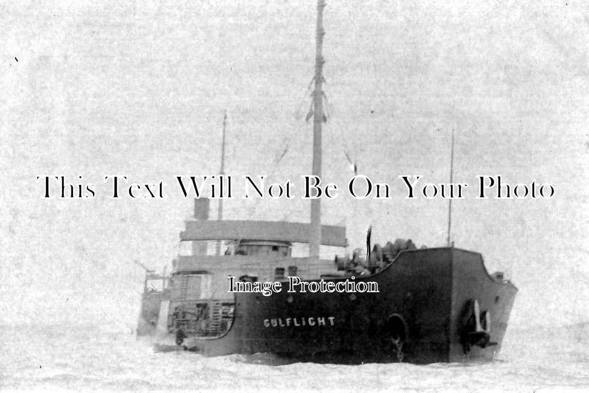 CO 343 - 'Gulflight' Ship Stranded, Scilly Isles, Cornwall