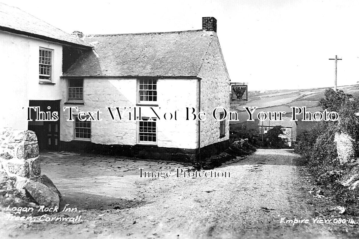 CO 3436 - Logan Rock Inn Pub, Treen, Cornwall