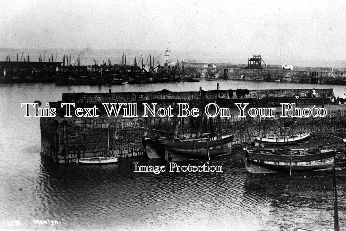 CO 344 - Newlyn Harbour, Cornwall c1925